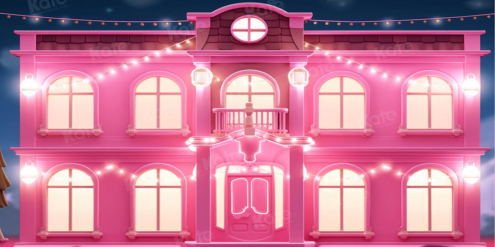 Kate Pink House Lights Backdrop Designed by Chain Photography - Kate Backdrop AU