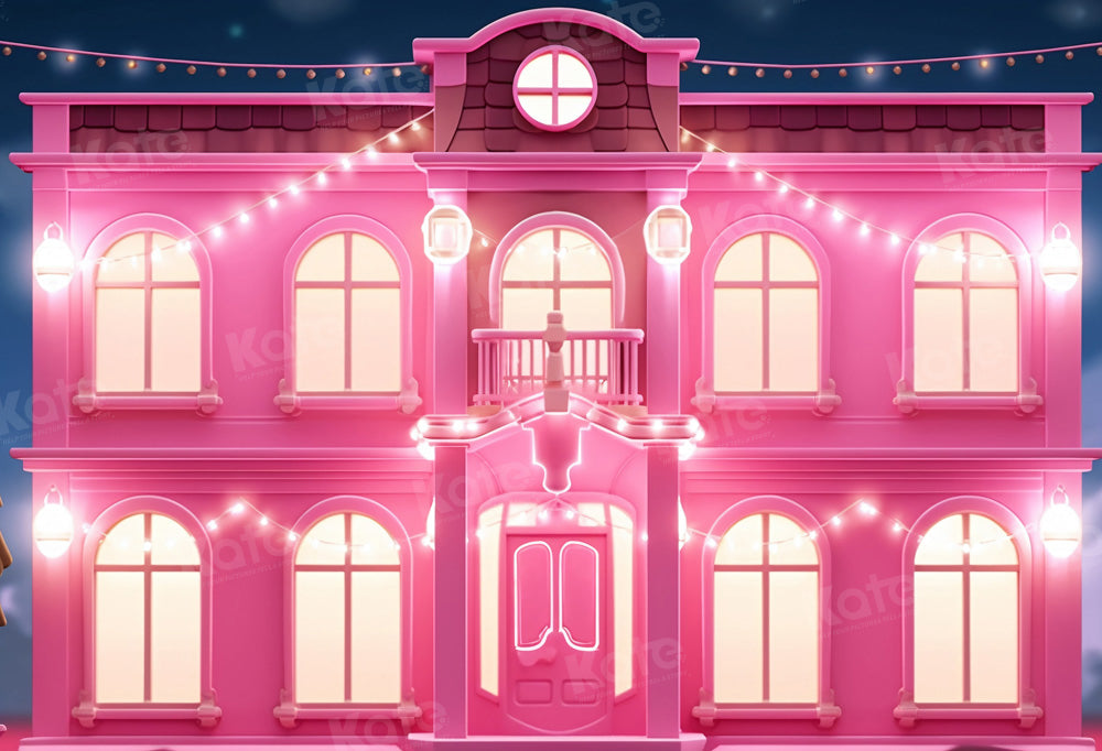 Kate Pink House Lights Backdrop for Photography