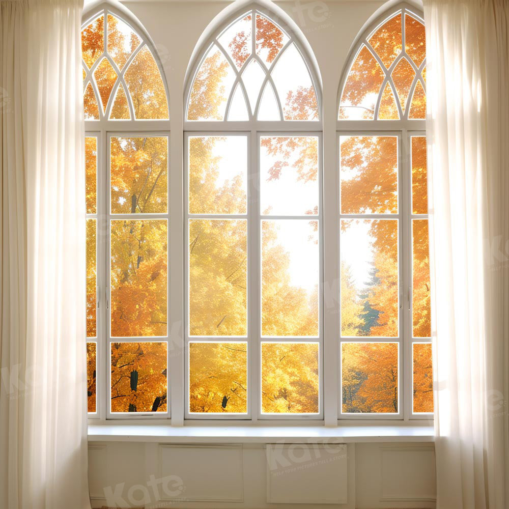 Kate Window Autumn Backdrop Designed by Chain Photography - Kate Backdrop AU