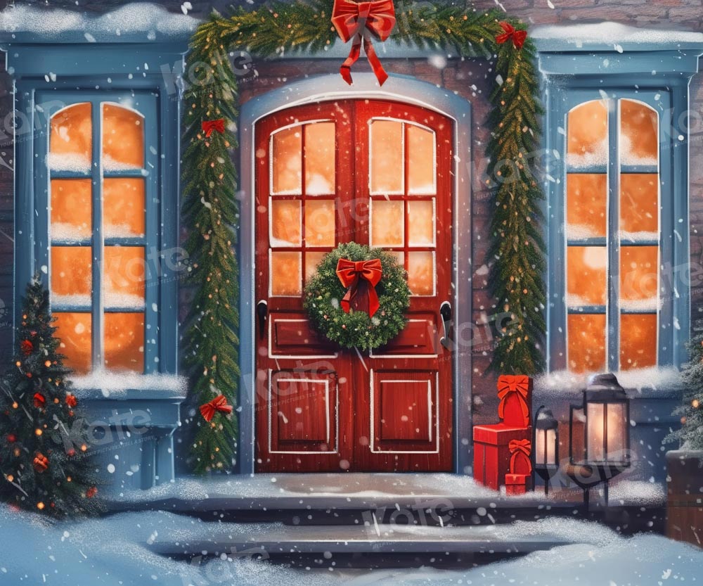 Kate Winter Snow Christmas Backdrop Designed by Chain Photography - Kate Backdrop AU