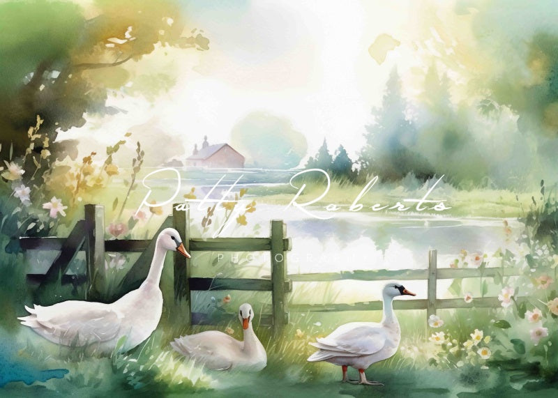 Kate Countryside View Backdrop Designed by Patty Robertss - Kate Backdrop AU