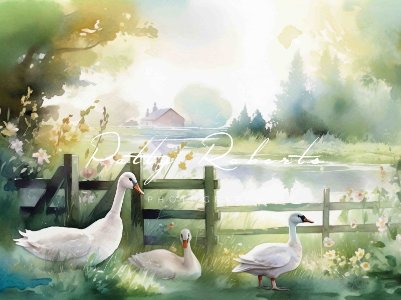 Kate Countryside View Backdrop Designed by Patty Robertss - Kate Backdrop AU