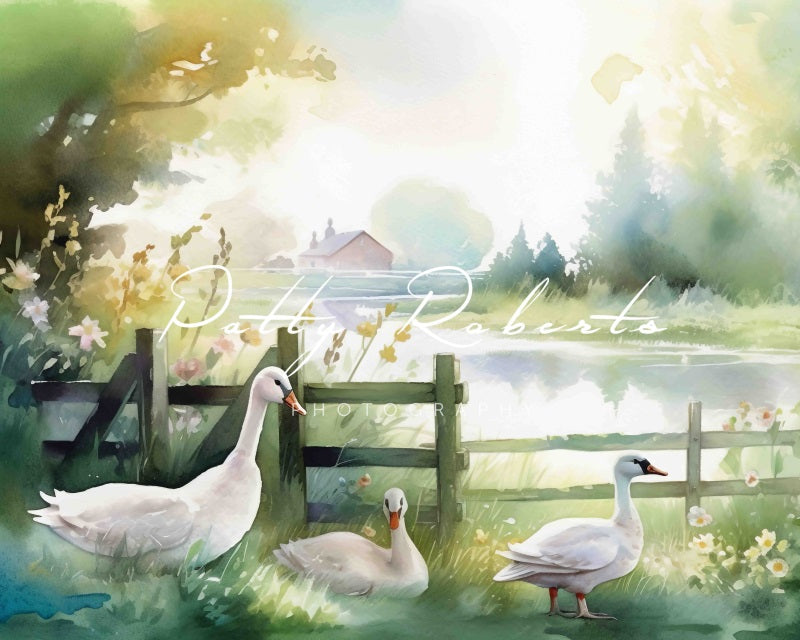 Kate Countryside View Backdrop Designed by Patty Robertss - Kate Backdrop AU