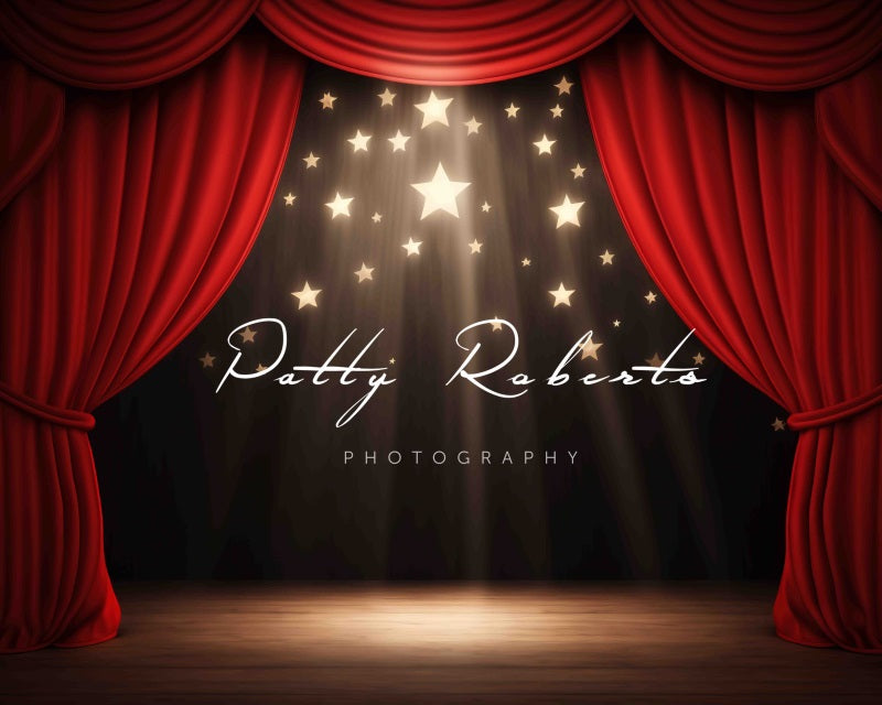 Kate Star Stage Backdrop Designed by Patty Robertss - Kate Backdrop AU