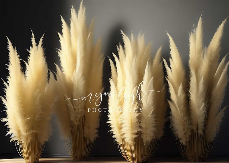 Kate Whimsical Pampas Backdrop Designed by Megan Leigh Photography