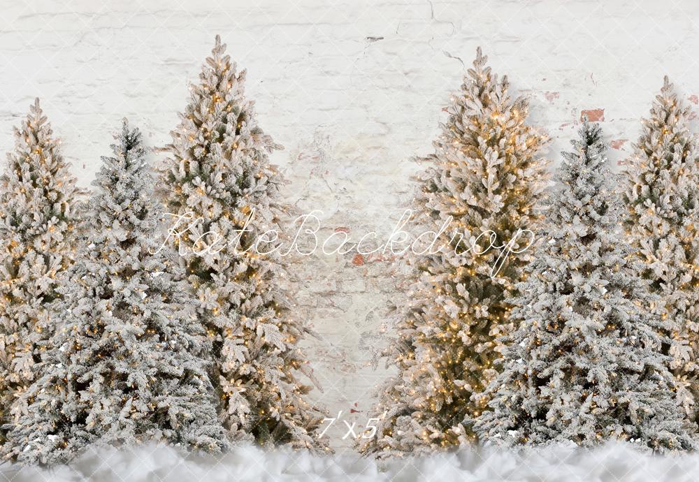 Kate Snow Christmas Tree Backdrop for Photography - Kate Backdrop AU