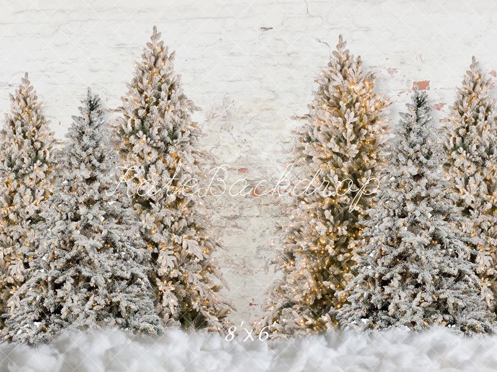Kate Snow Christmas Tree Backdrop for Photography - Kate Backdrop AU