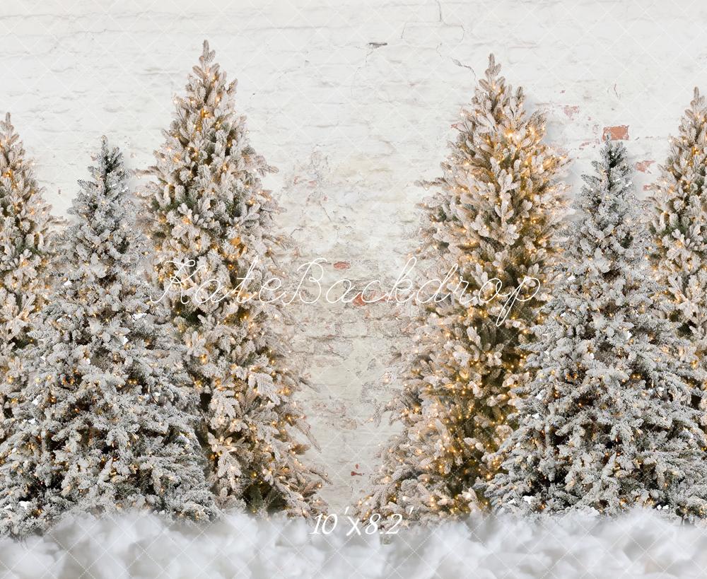 Kate Snow Christmas Tree Backdrop for Photography - Kate Backdrop AU