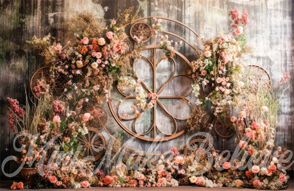 Kate Boho Valentine Backdrop Spring Wedding Floral Interior Designed by Mini MakeBelieve