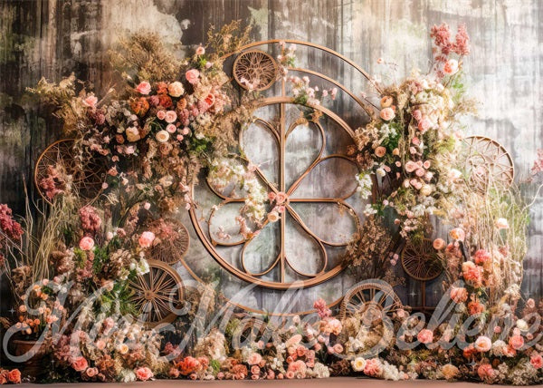 Kate Boho Valentine Backdrop Spring Wedding Floral Interior Designed by Mini MakeBelieve