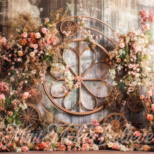 Kate Boho Valentine Backdrop Spring Wedding Floral Interior Designed by Mini MakeBelieve