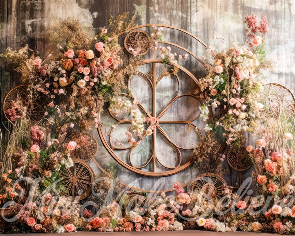 Kate Boho Valentine Backdrop Spring Wedding Floral Interior Designed by Mini MakeBelieve