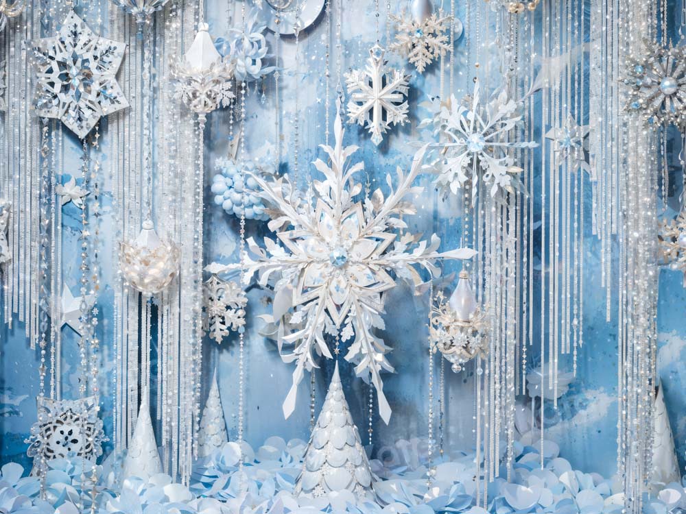 Kate Blue Ice World Backdrop Designed by Chain Photography