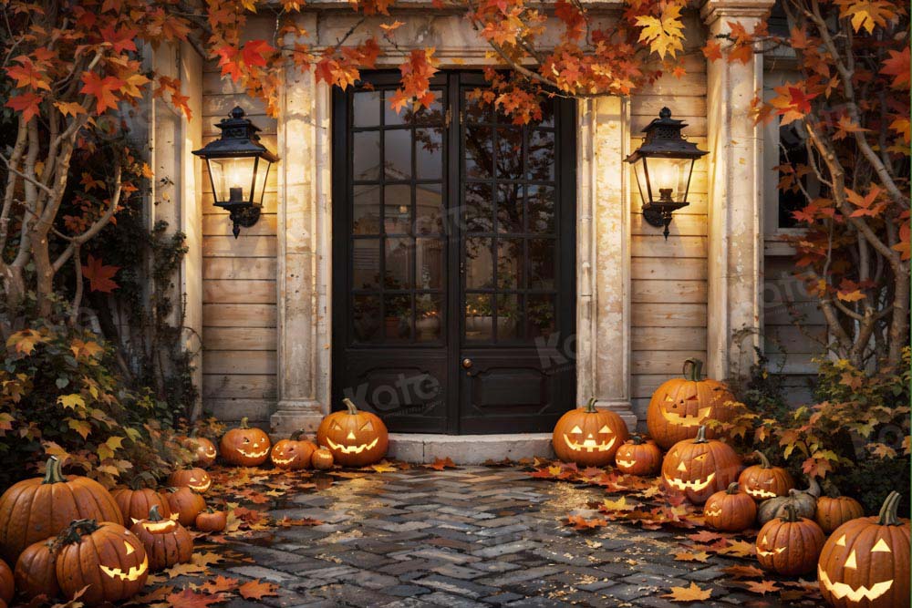 Kate Autumn Halloween Backdrop Designed by Emetselch