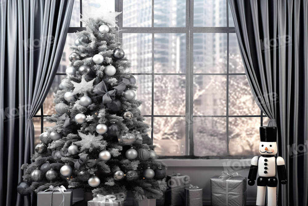 Kate Retro Christmas Backdrop Designed by Emetselch
