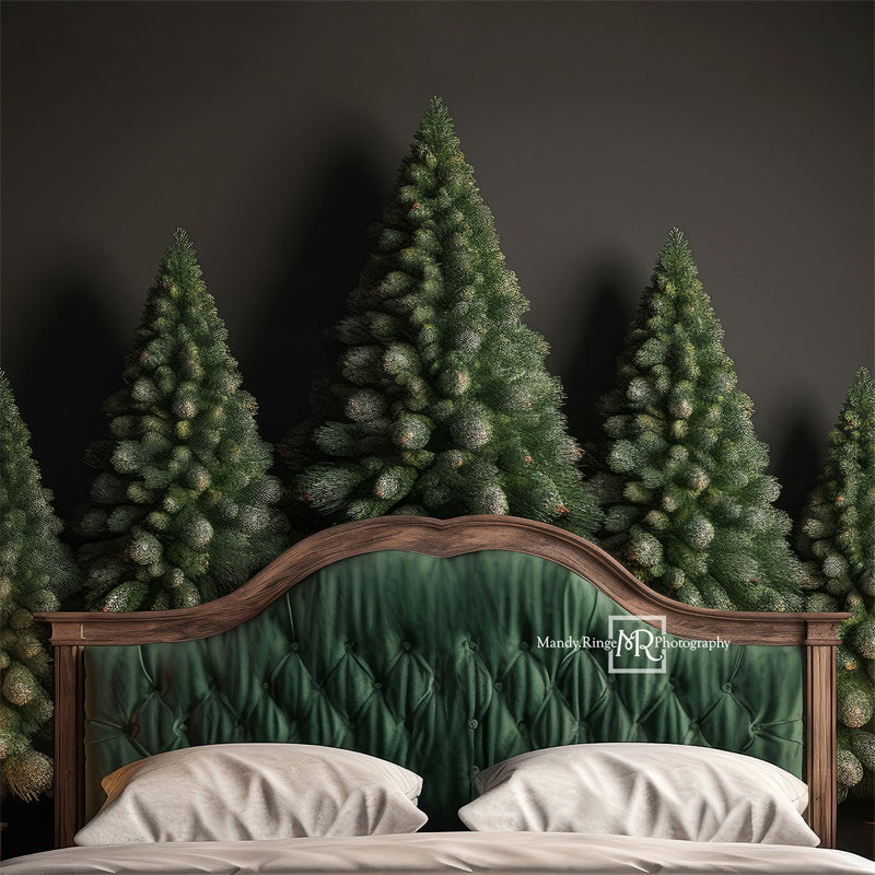 Kate Winter Pine Headboard Backdrop Designed by Mandy Ringe Photography - Kate Backdrop AU