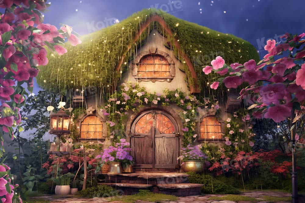 Kate Fairy Garden Flower Backdrop Designed by GQ - Kate Backdrop AU