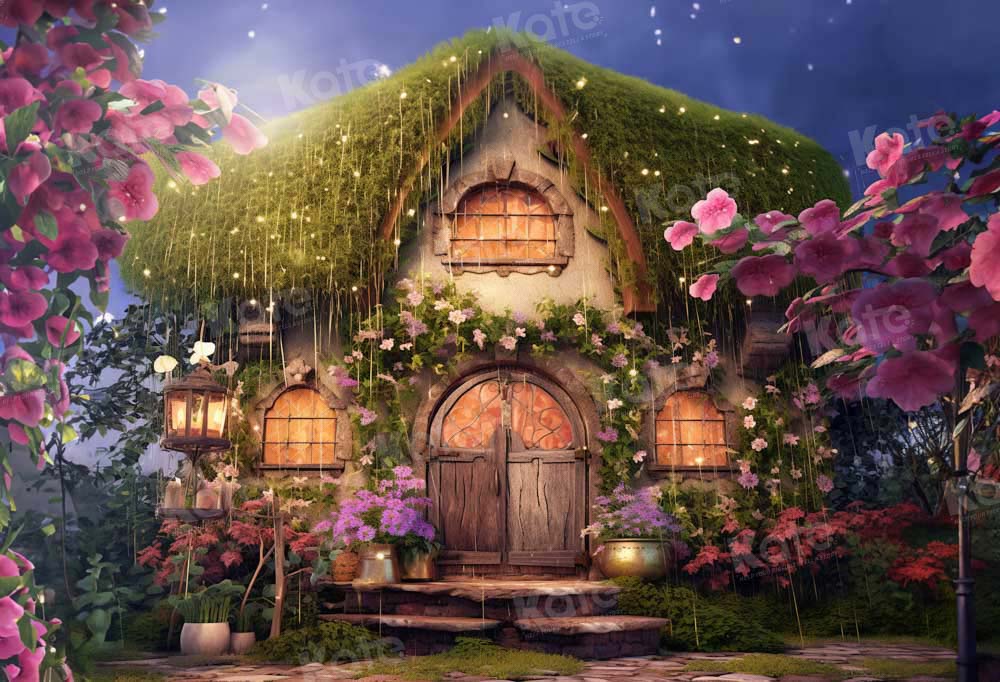 Kate Fairy Garden Flower Backdrop Designed by GQ