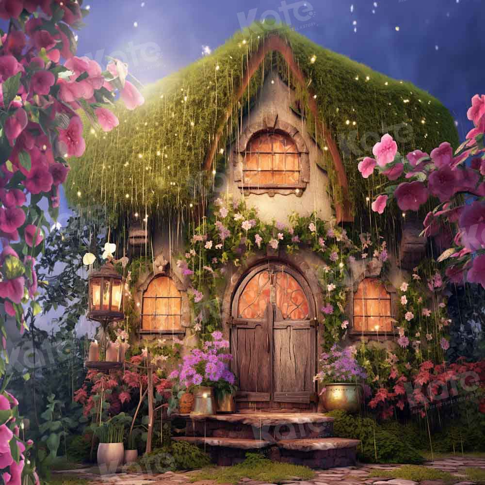 Kate Fairy Garden Flower Backdrop Designed by GQ - Kate Backdrop AU