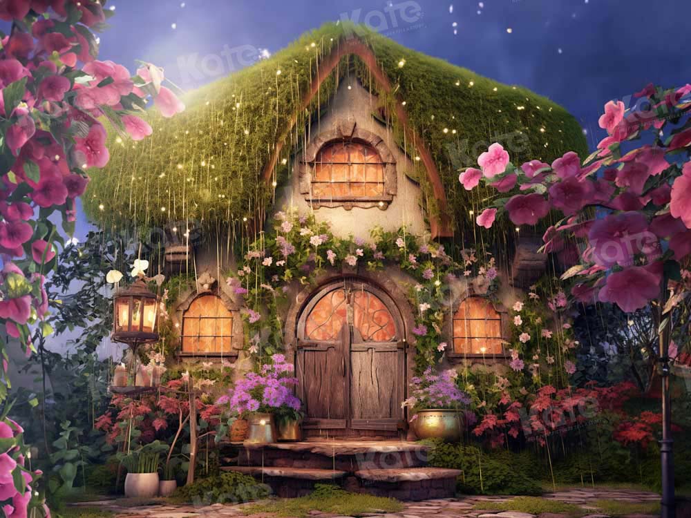 Kate Fairy Garden Flower Backdrop Designed by GQ - Kate Backdrop AU