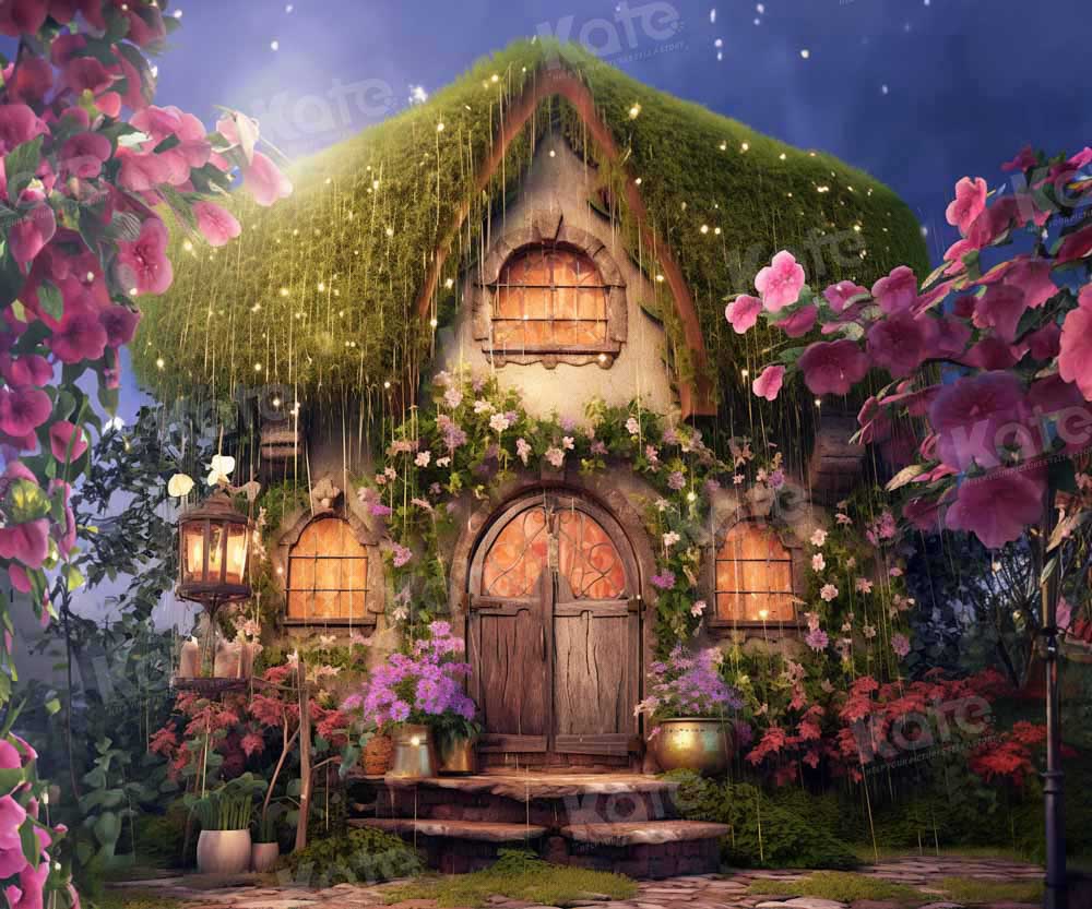 Kate Fairy Garden Flower Backdrop Designed by GQ - Kate Backdrop AU