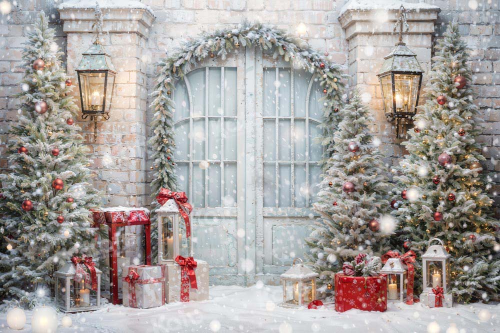 Kate Snow Gift Christmas Backdrop Designed by Emetselch