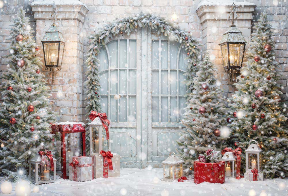 Kate Snow Gift Christmas Backdrop Designed by Emetselch