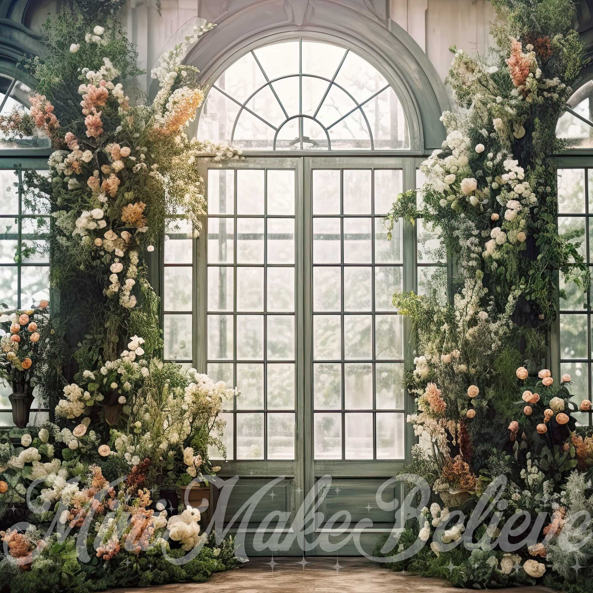 Kate Valentine Spring Backdrop Romantic Floral In Arbitrarium Designed by Mini MakeBelieve - Kate Backdrop AU