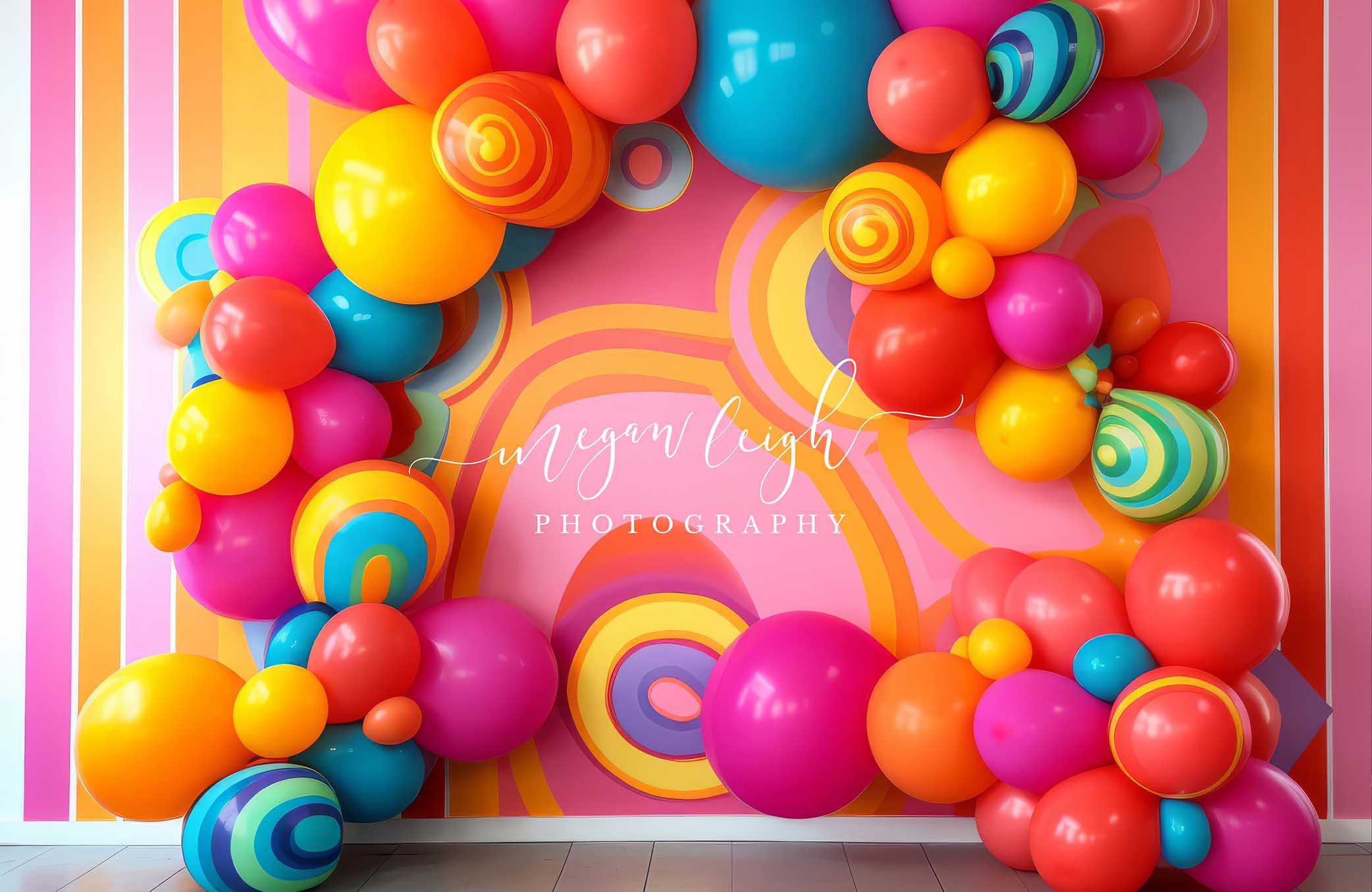 Kate Groovy Wall Backdrop Designed by Megan Leigh Photography - Kate Backdrop AU