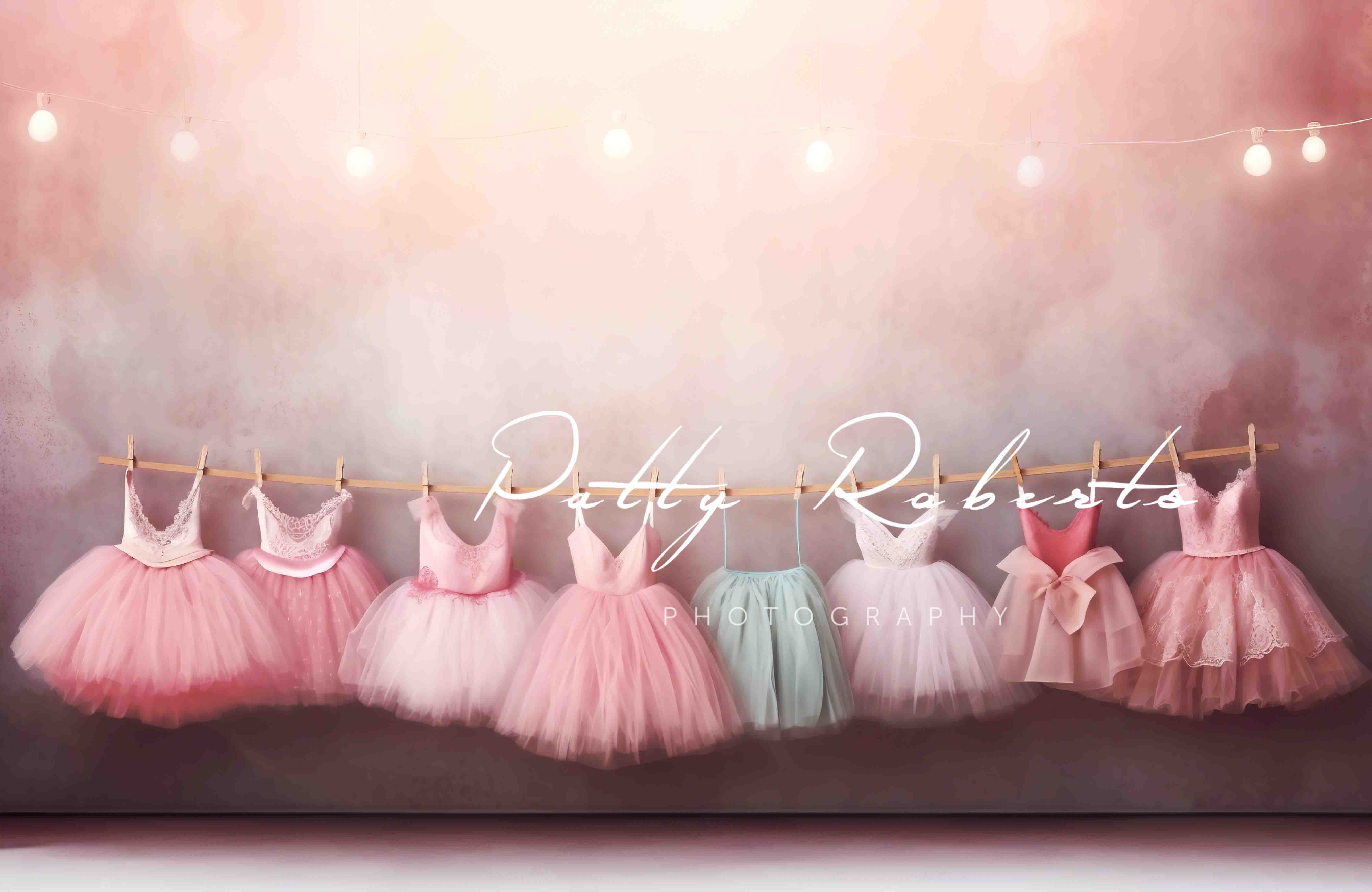 Kate Ballet Class Dresses Backdrop Designed by Patty Robertss - Kate Backdrop AU