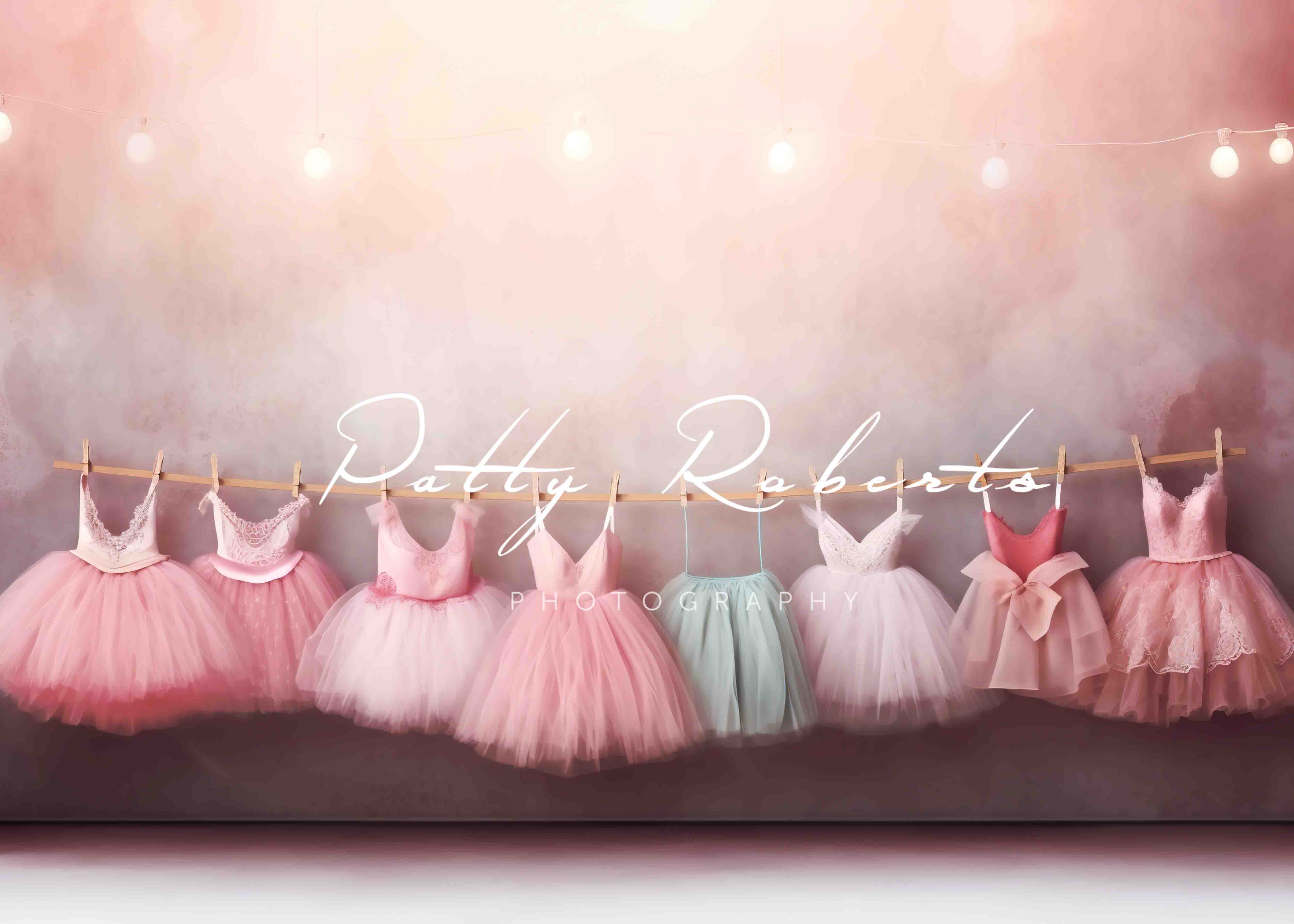 Kate Ballet Class Dresses Backdrop Designed by Patty Robertss - Kate Backdrop AU