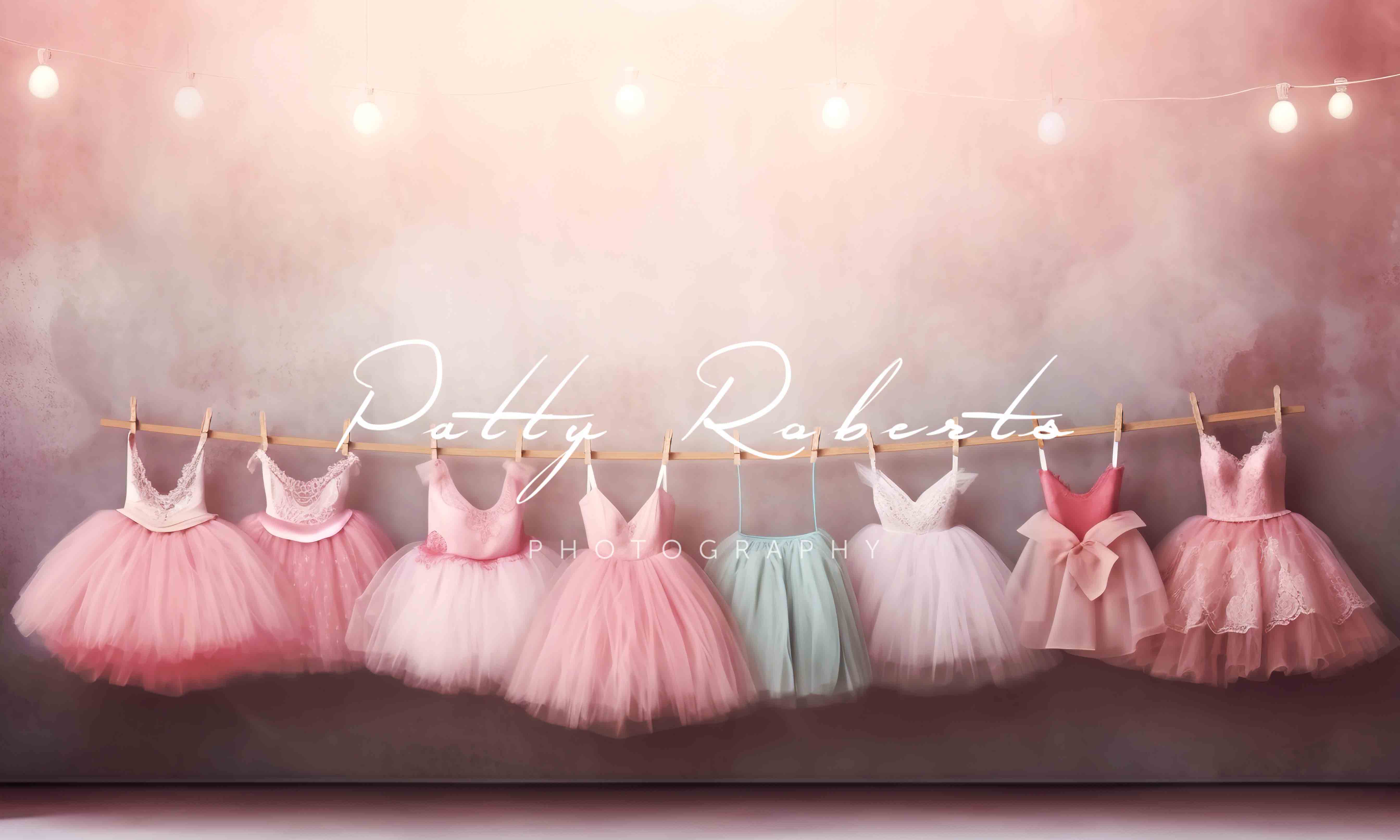 Kate Ballet Class Dresses Backdrop Designed by Patty Robertss - Kate Backdrop AU