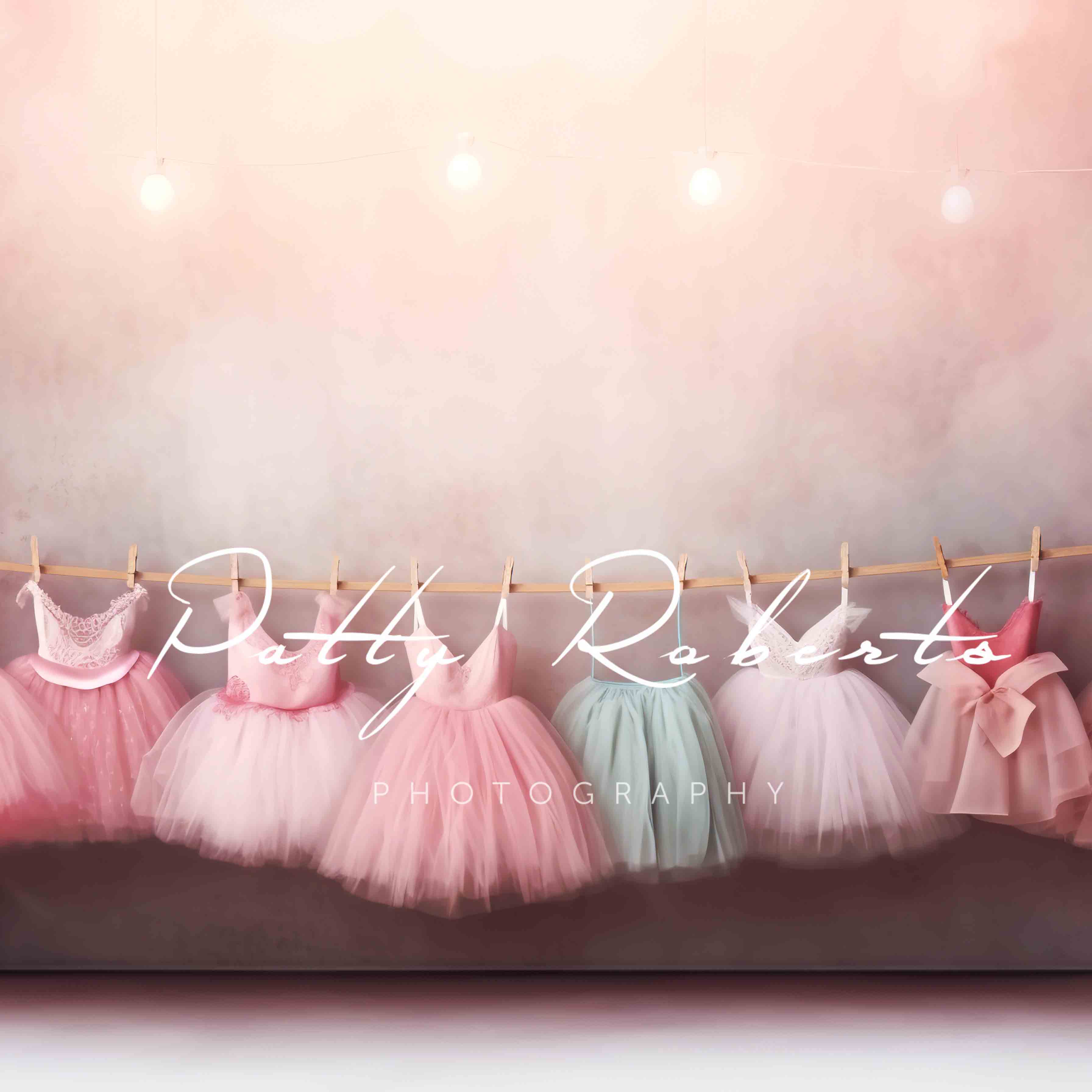 Kate Ballet Class Dresses Backdrop Designed by Patty Robertss - Kate Backdrop AU