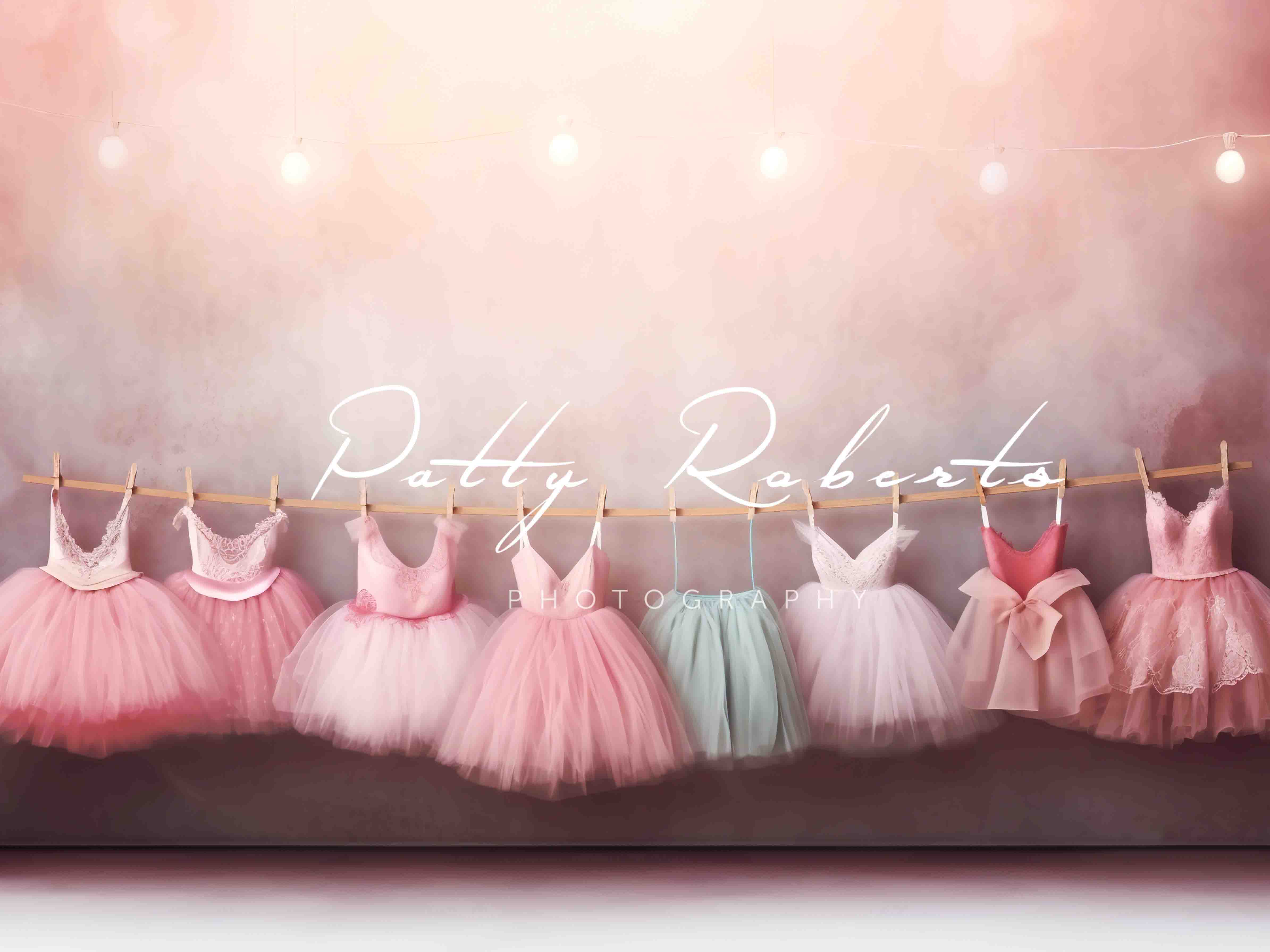 Kate Ballet Class Dresses Backdrop Designed by Patty Robertss - Kate Backdrop AU