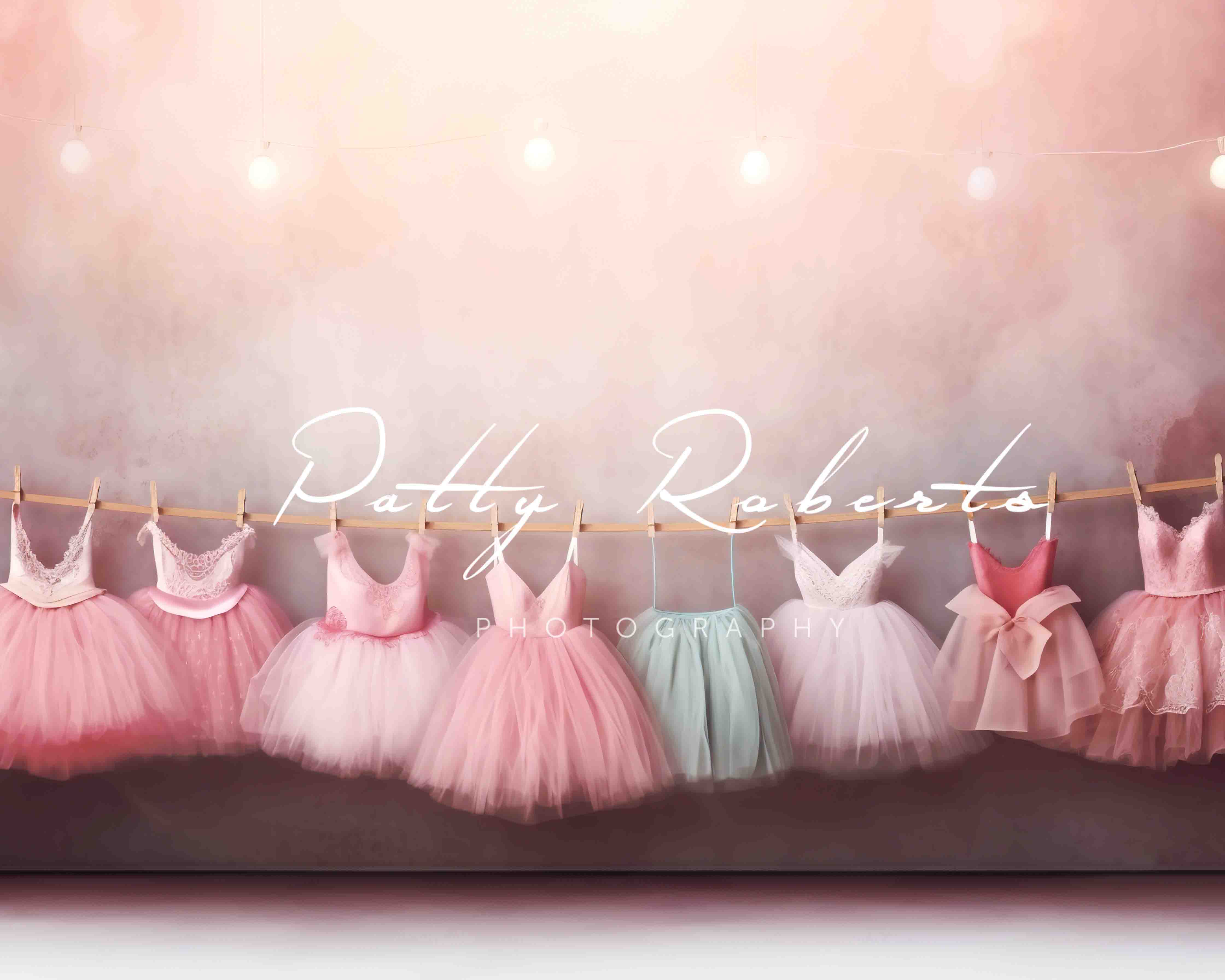 Kate Ballet Class Dresses Backdrop Designed by Patty Roberts