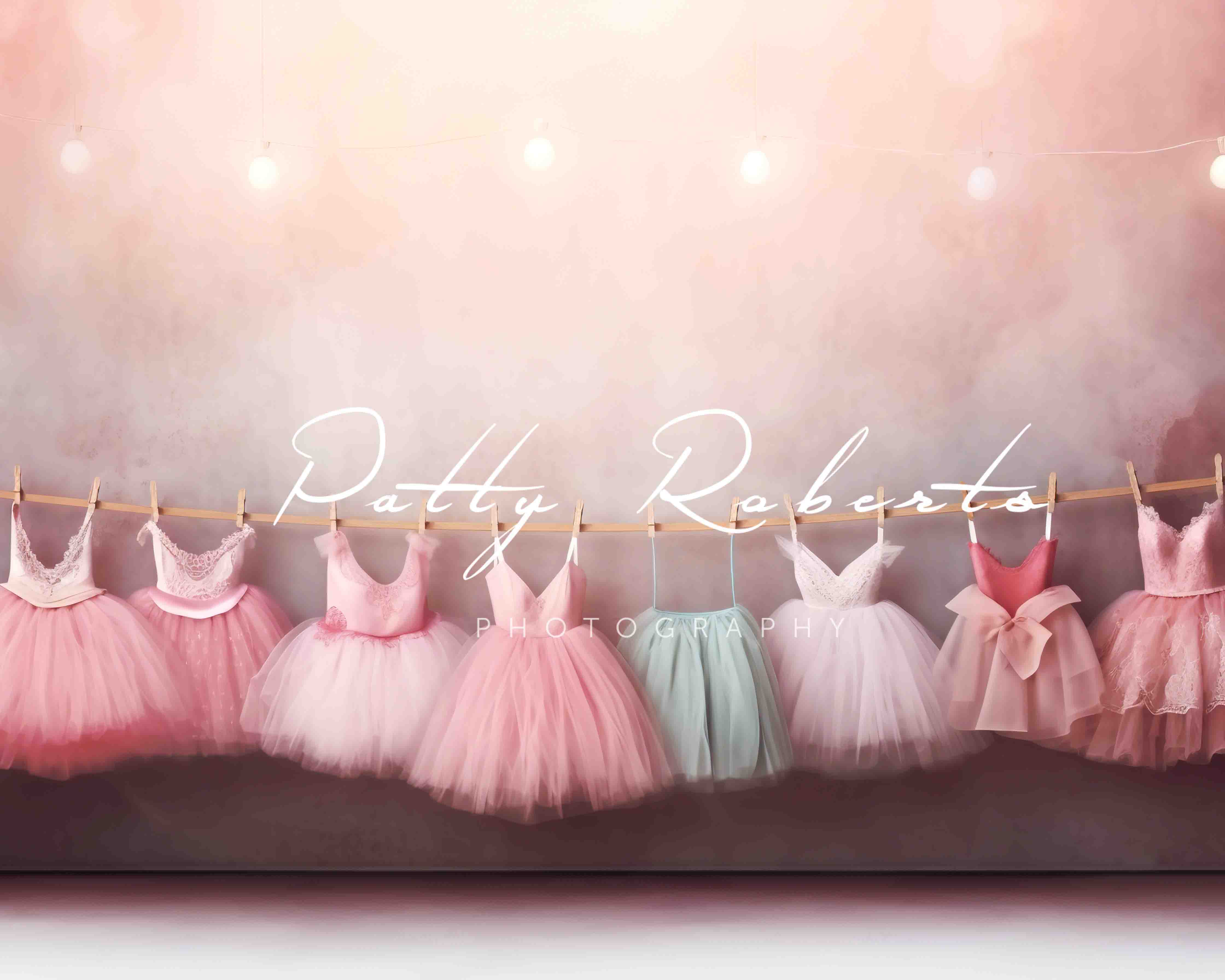 Kate Ballet Class Dresses Backdrop Designed by Patty Robertss - Kate Backdrop AU