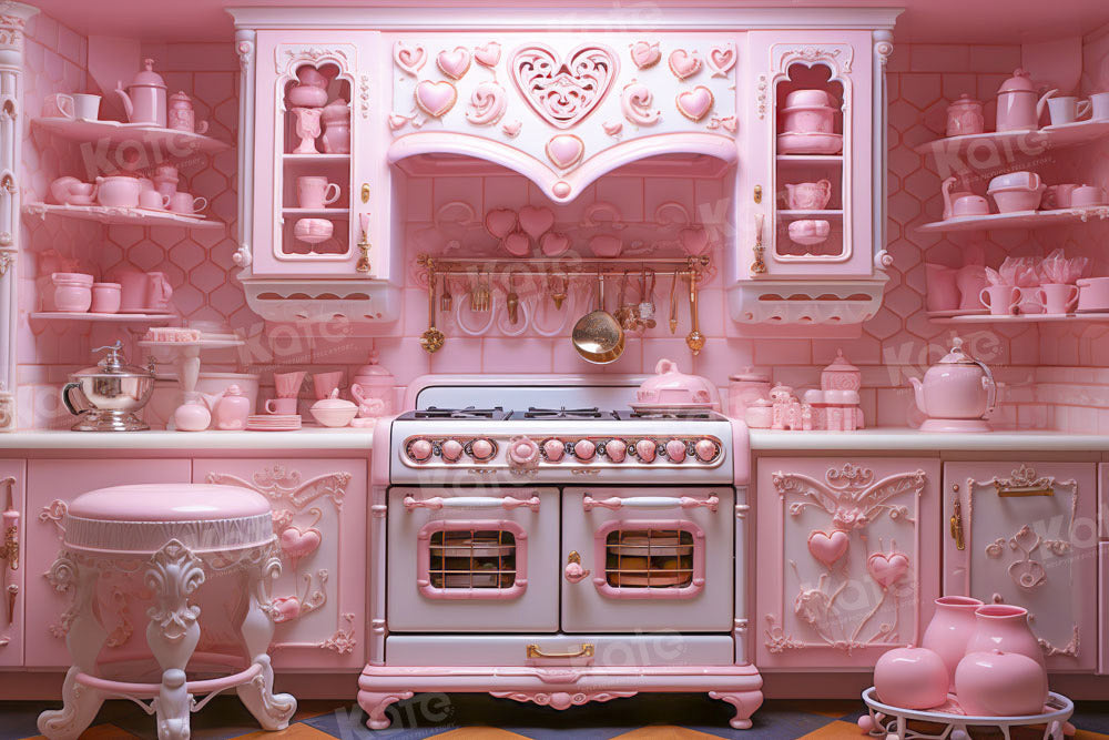 Kate Doll's Princess Kitchen Backdrop Designed by Emetselch