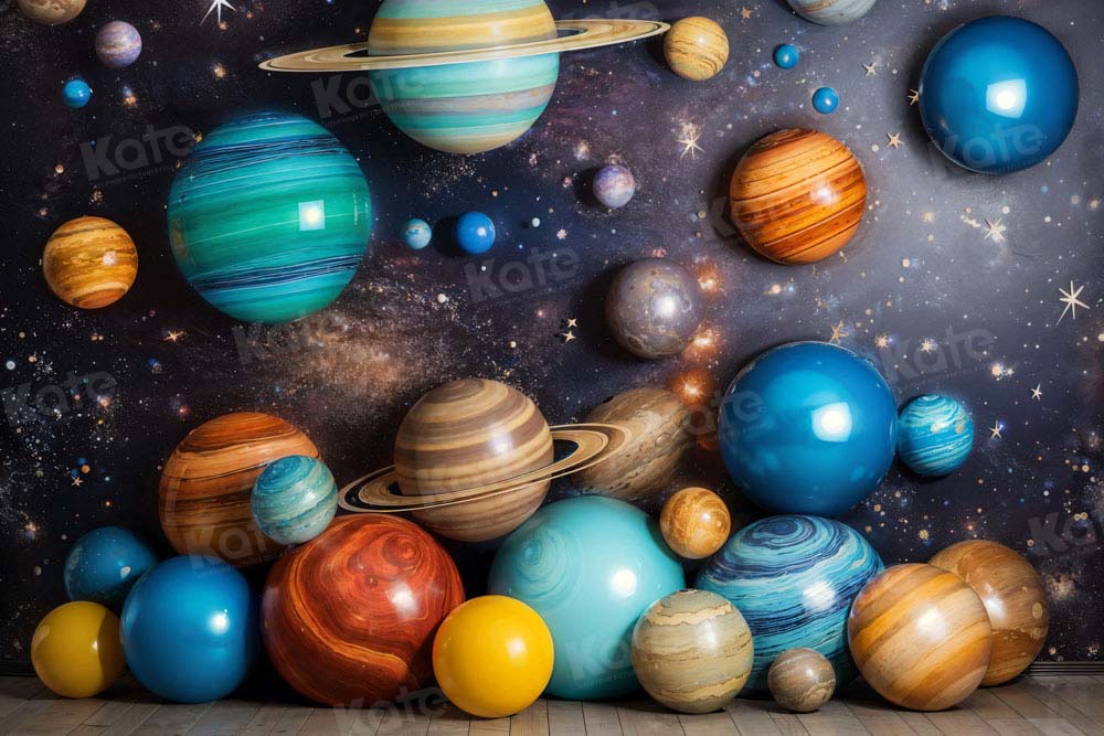 Kate Planet Universe Cake Smash Backdrop Designed by Emetselch - Kate Backdrop AU