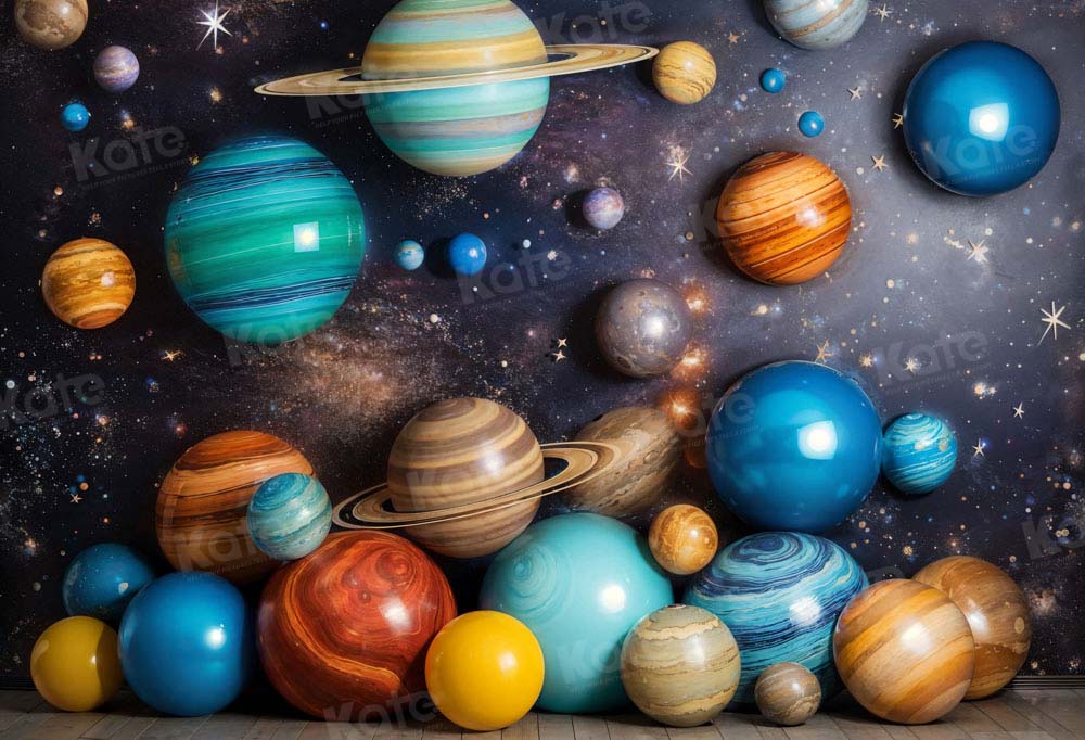 Kate Planet Universe Cake Smash Backdrop Designed by Emetselch - Kate Backdrop AU