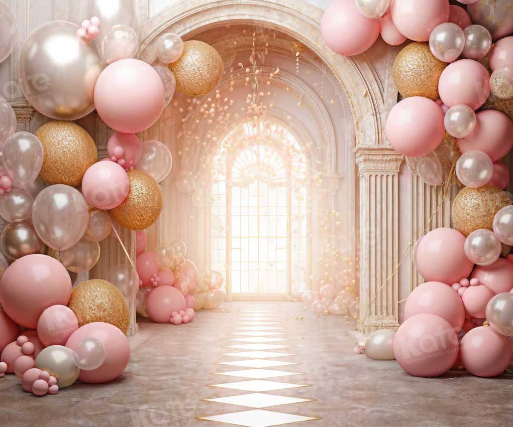 Kate Wedding Balloons Backdrop for Photography - Kate Backdrop AU