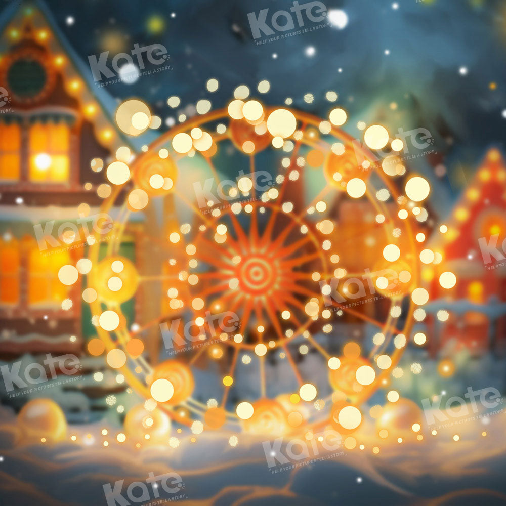 Kate Winter Bokeh Backdrop Designed by Emetselch