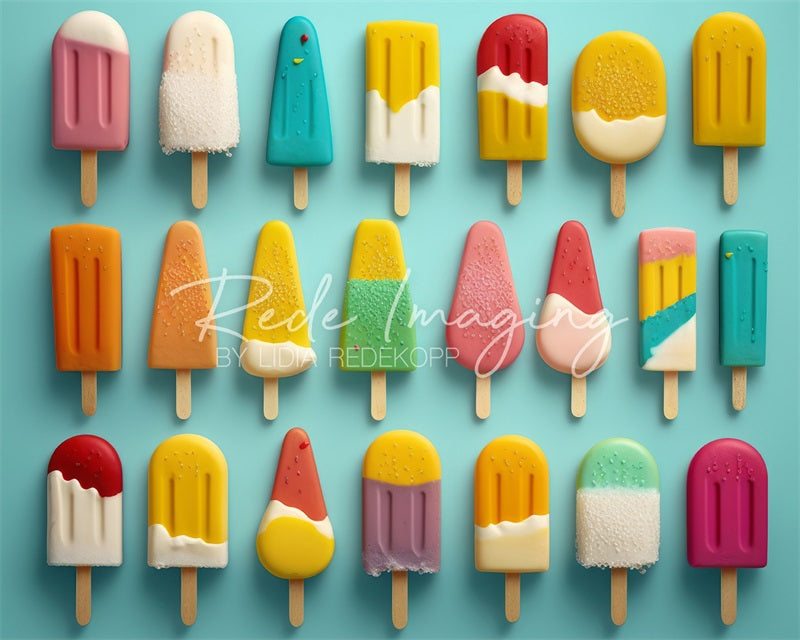 Kate Summer Popsicels Backdrop Designed by Lidia Redekopp - Kate Backdrop AU