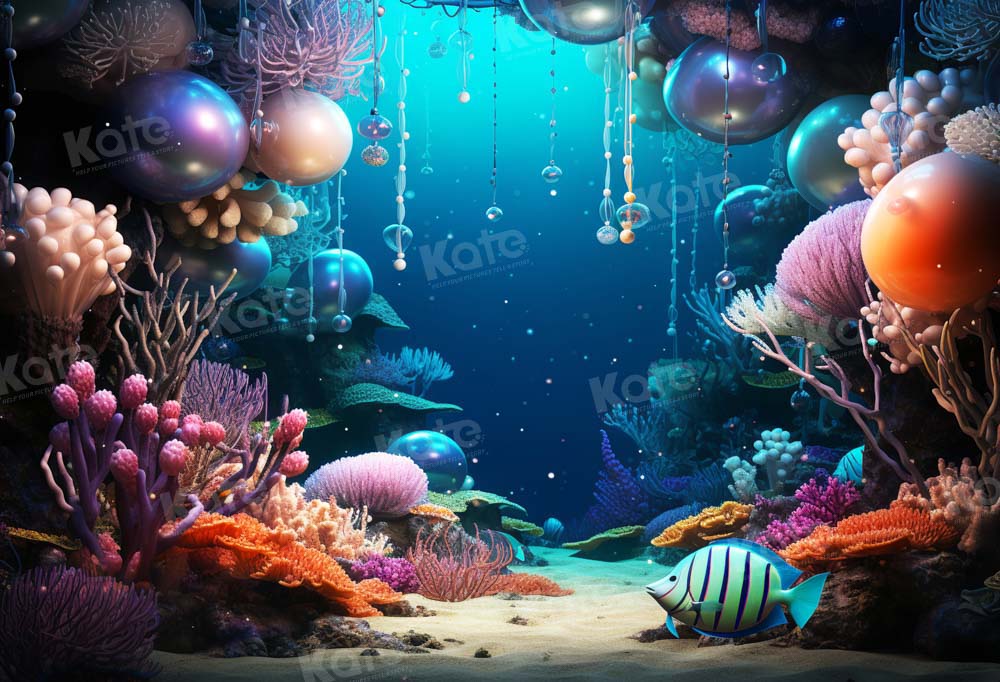 Kate Underwater World Backdrop Designed by Chain Photography - Kate Backdrop AU