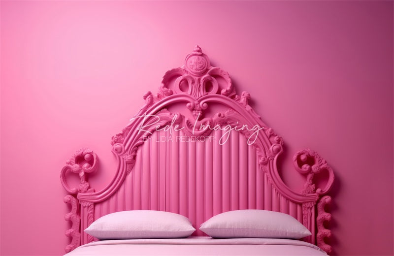 Kate Pink Headboard Backdrop Designed by Lidia Redekopp - Kate Backdrop AU