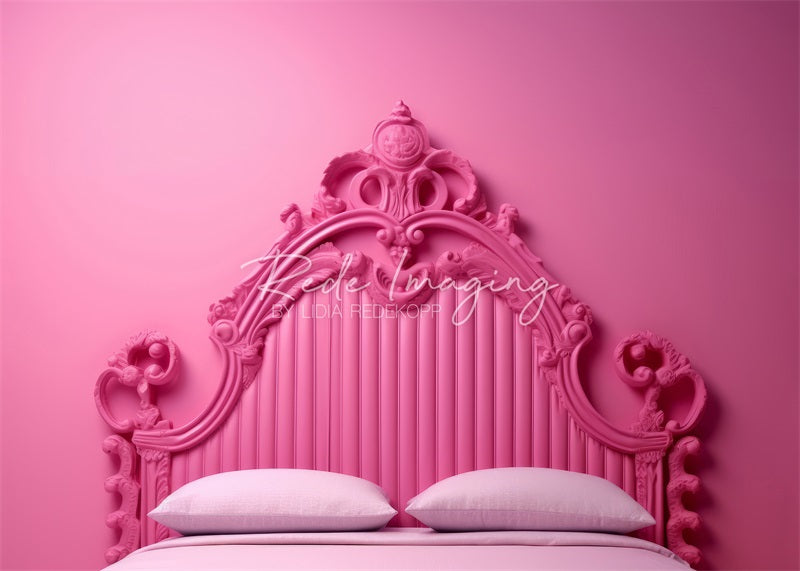 Kate Pink Headboard Backdrop Designed by Lidia Redekopp - Kate Backdrop AU