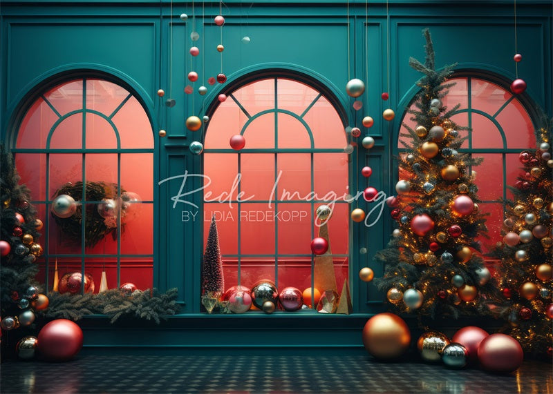 Kate Vintage Christmas Backdrop Designed by Lidia Redekopp - Kate Backdrop AU