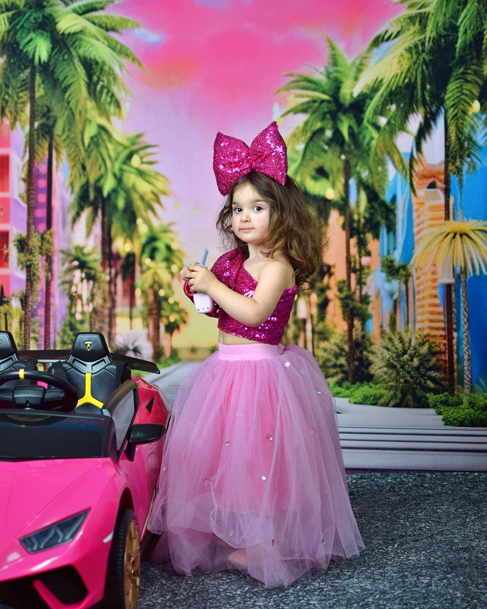 Kate Pink Doll Town Backdrop Designed by Emetselch - Kate Backdrop AU