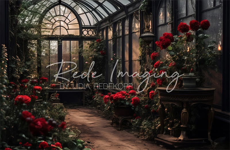 Kate Gothic Greenshouse Backdrop Designed by Lidia Redekopp - Kate Backdrop AU