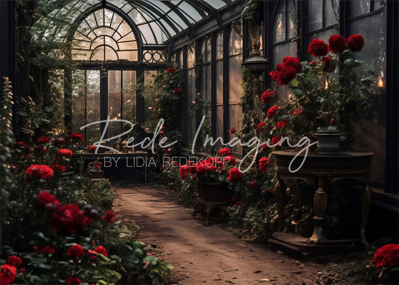 Kate Gothic Greenshouse Backdrop Designed by Lidia Redekopp - Kate Backdrop AU