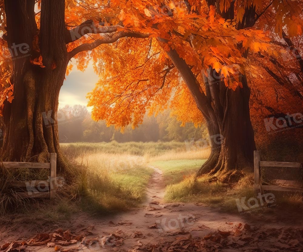 Kate Autumn/Fall Tree Backdrop for Photography